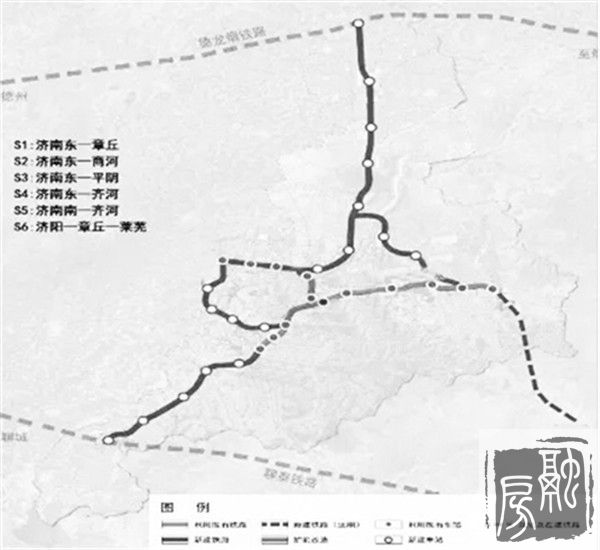 济南公共交通拟推三网合一 远期拟建6条市域铁路