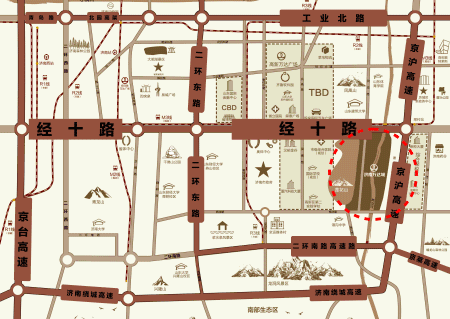 万达城  让世界绽放济南  550万m²万达城首期住区即将面世   热线电话：0531-66669999