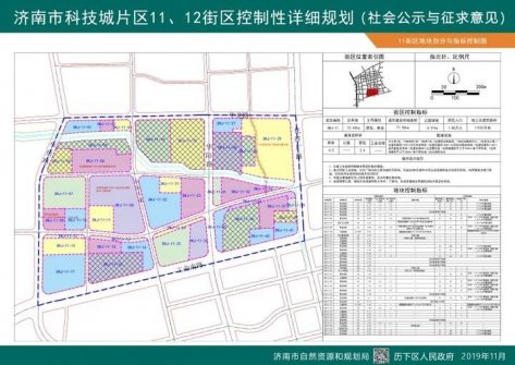 济南科技城片区两街区控规出炉，涉及3万人，围绕地铁重点开发