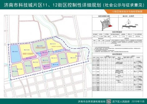 济南科技城片区两街区控规出炉，涉及3万人，围绕地铁重点开发