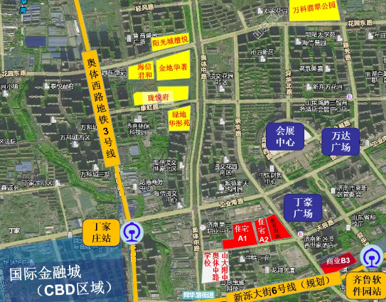 济南高新区核心区地块成交，片区内多楼盘在售未来竞争激烈