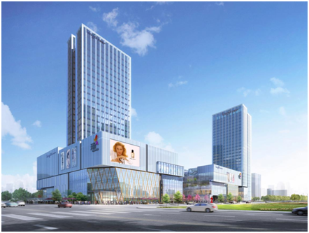 龙湖济南奥体天街封顶完成,轮廓初现,cbd商圈呼之欲出