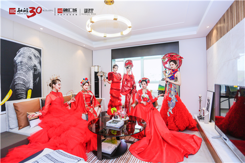 锦绣风雅 大城盛启—融汇城•锦绣里小高层样板间开放盛典圆满举行