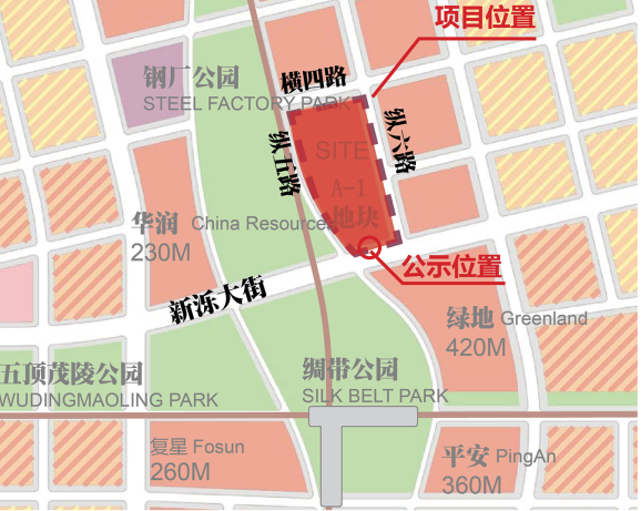 济南中信泰富中央商务区330米超高层项目规划公示！
