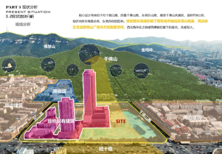 显山融城，千佛山北广场思路定了！M3线千佛山站将成济南文化展示站