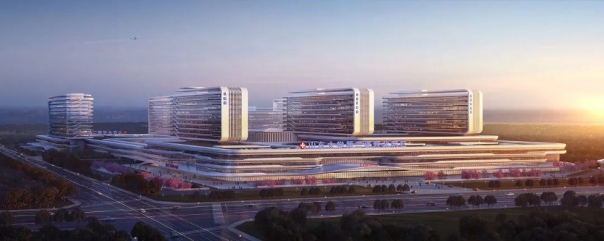 山大二院北院区设计方案亮相！一期规划1000张床位