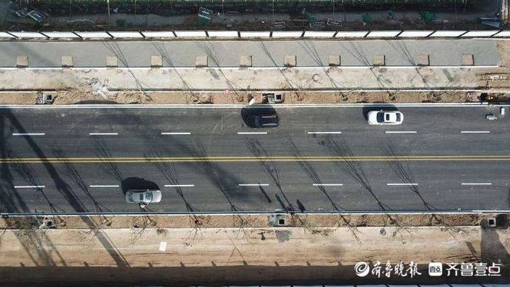 会展中路具备通车条件，济南国博城再添交通干道