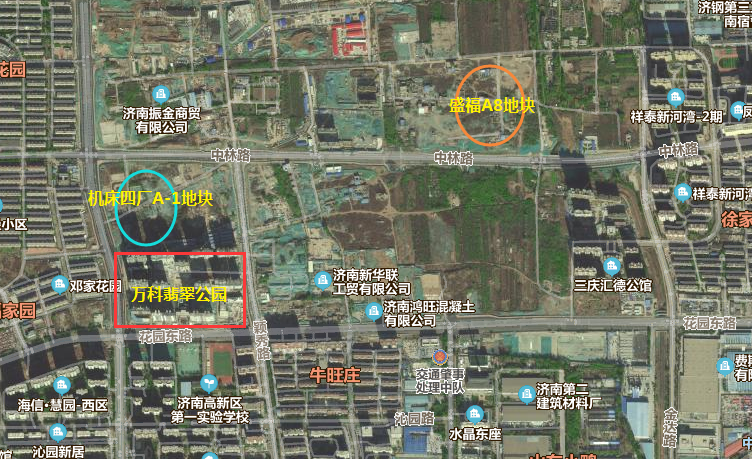 济南又双叒供地8宗，盛福居住地块楼面价8214元起