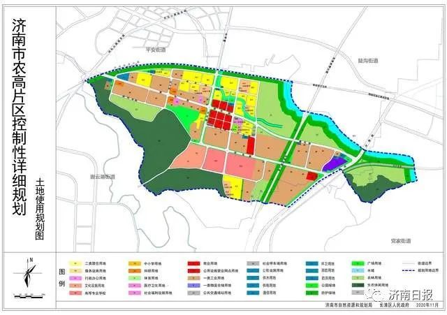 济南22个片区控规公示！涉及西客站、王官庄、大学园等片区