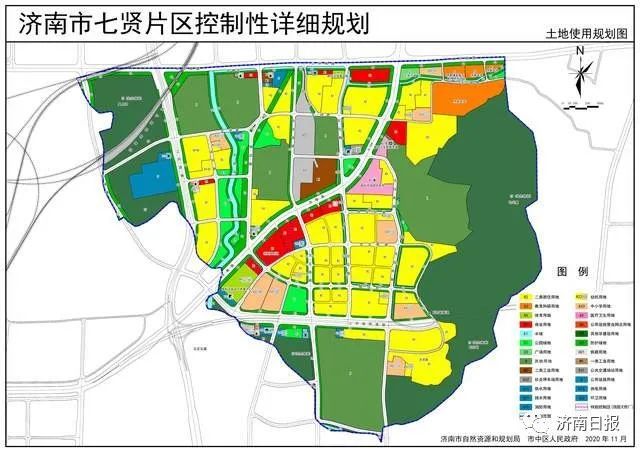 济南22个片区控规公示！涉及西客站、王官庄、大学园等片区