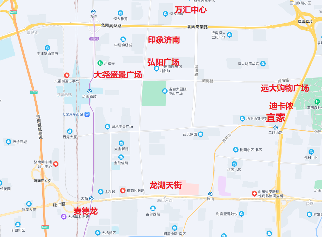 西客站片区终于刷回存在感！龙湖天街、万达广场来了～